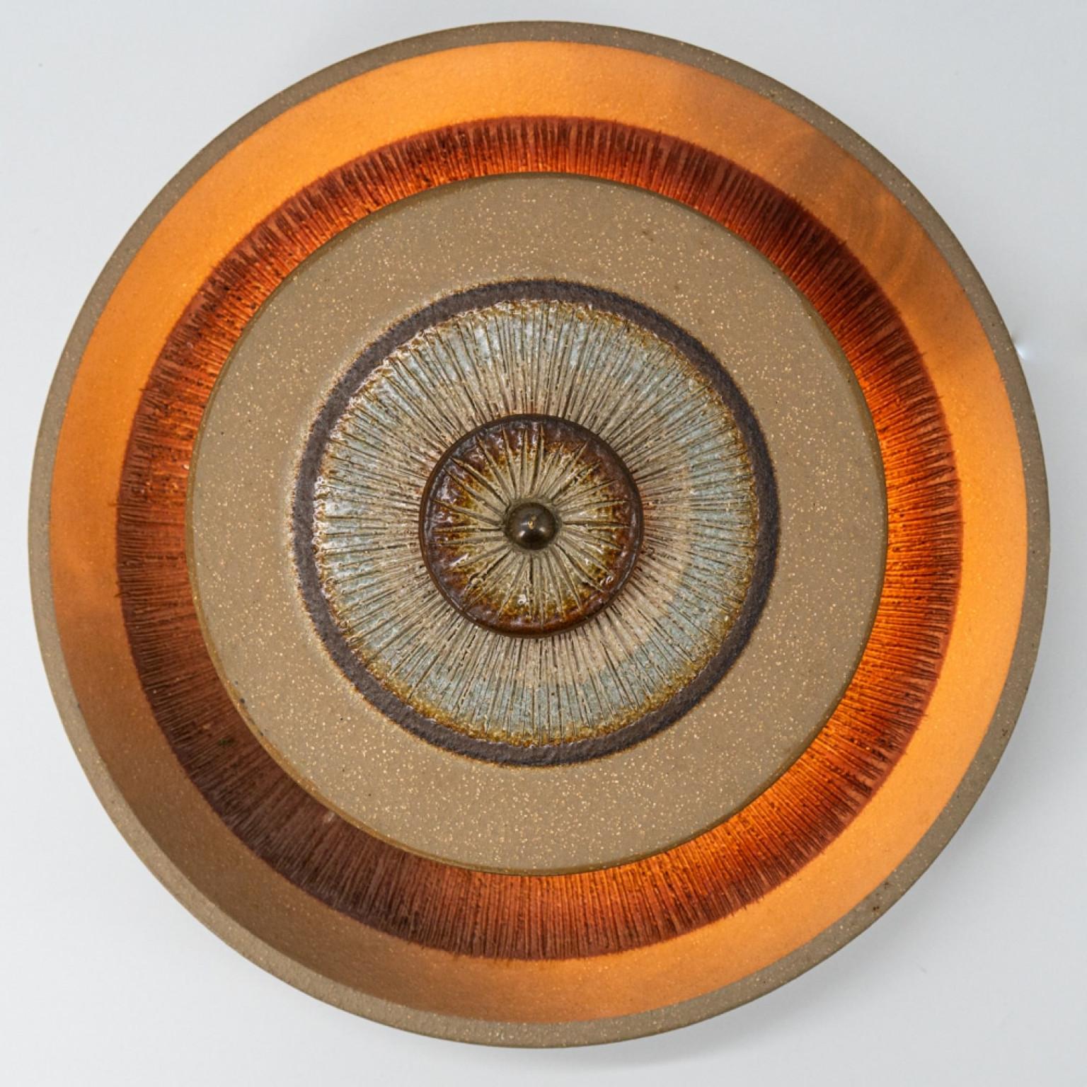 1 des 5 superbes Lights en céramique, Danemark, 1970 en vente 5
