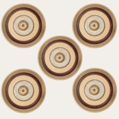 1 of the 5 Stunning Ceramic Wall Lights, Denmark, 1970