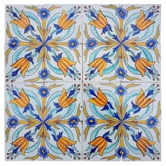 1 delle 50 Iles antiche in ceramica fatte a mano da Devres, Francia, anni '10 del XIX secolo