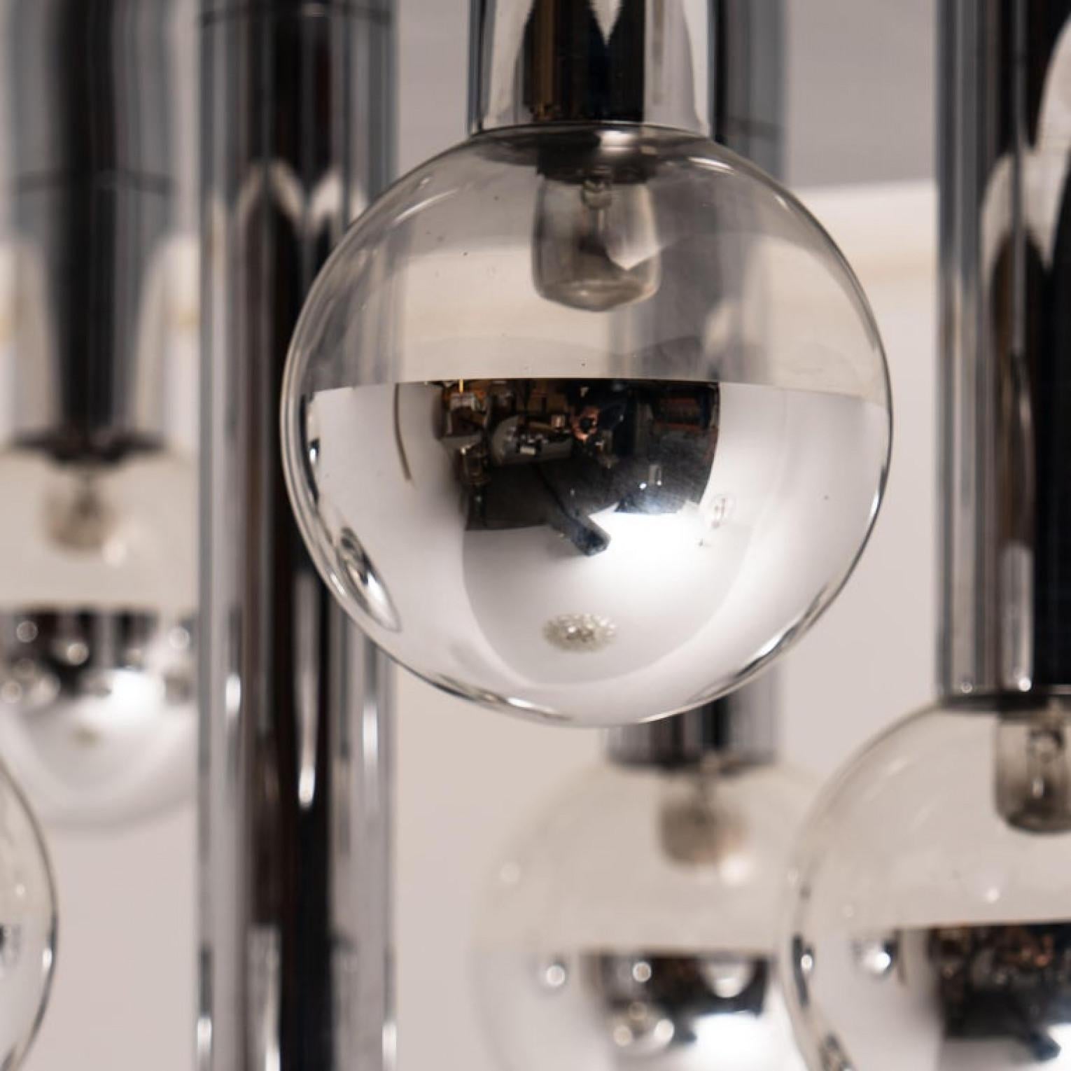 1 der 6 Extra große Wand- oder Deckenleuchte von Motoko Ishii für Staff, 1970er Jahre (Ende des 20. Jahrhunderts) im Angebot