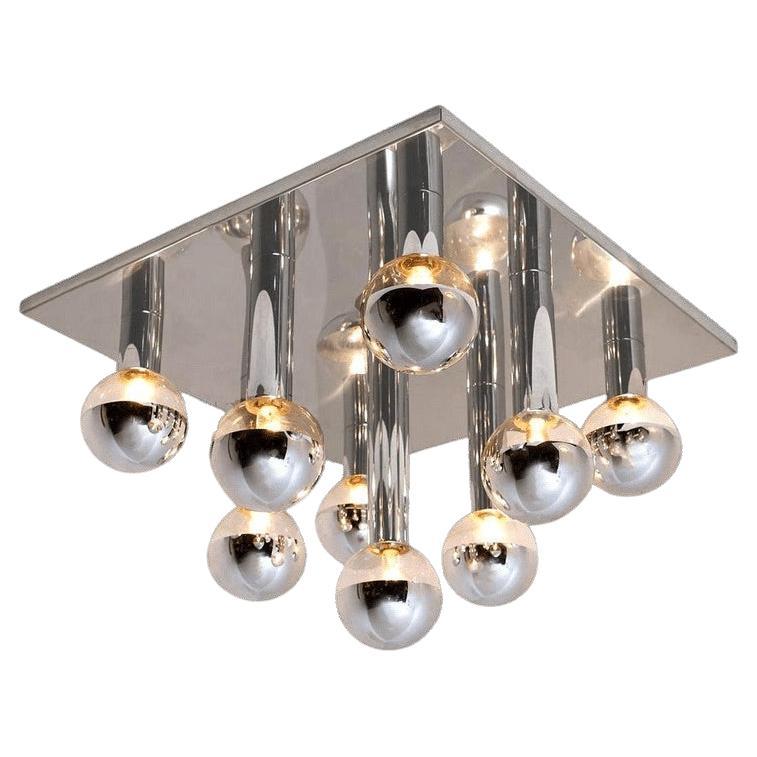 1 of the 6 Extra Large Wall or Ceiling Lamp by Motoko Ishii for Staff, 1970s