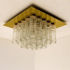 1 of the 6 Flushmount Chandeliers by Boris Tabacoff, 1970s