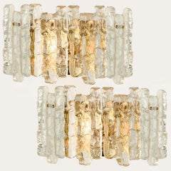 1 of the 6 Large Kalmar Wall Sconces by J.T. Kalmar, Austria, 1970s