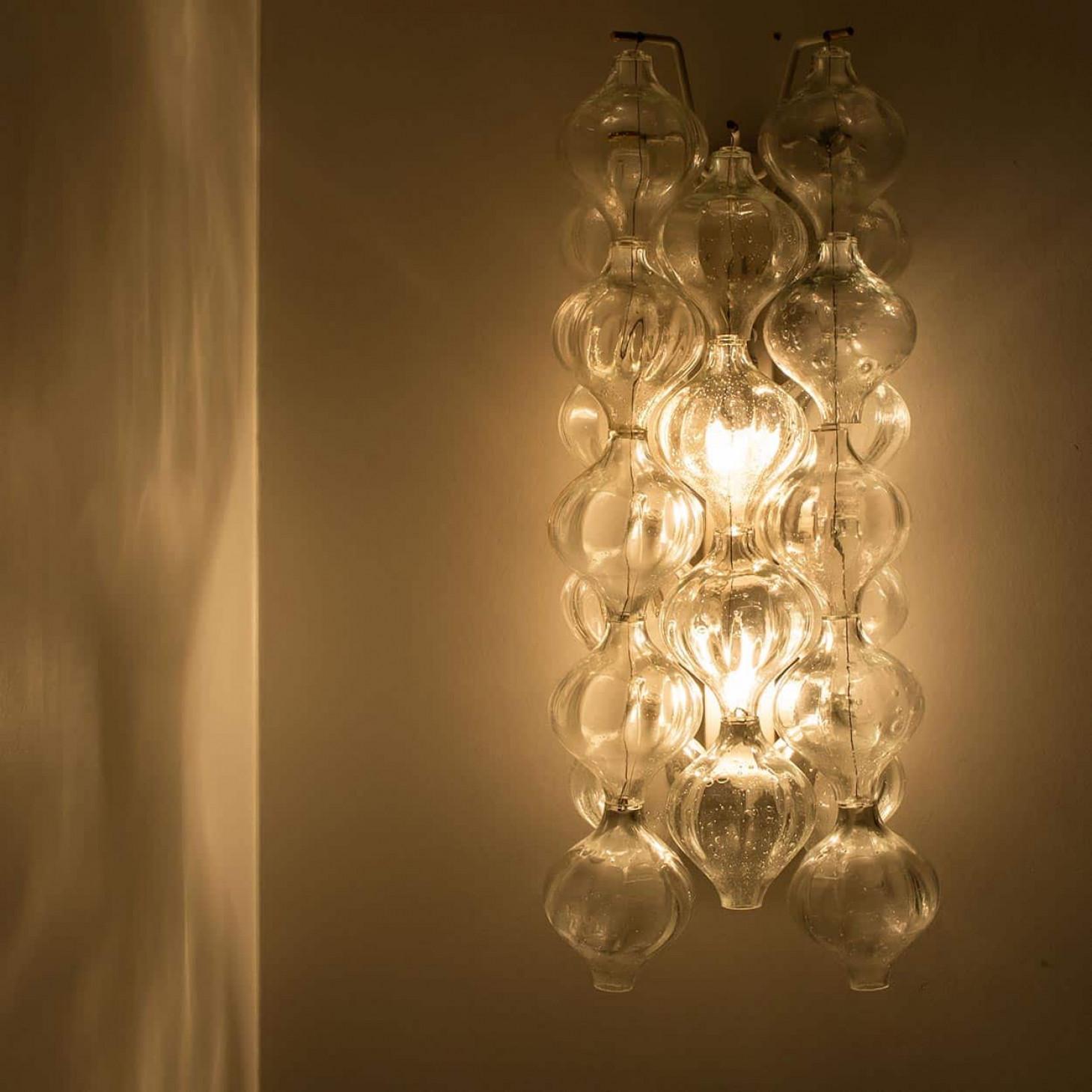 1 of the 6 Large Tulipan Wall Lamps or Sconces by J.T. Kalmar en venta 5