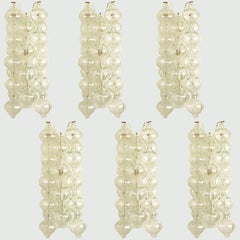 1 der 6 großen Tulipan Wandlampen oder Wandleuchter von J.T. Kalmar