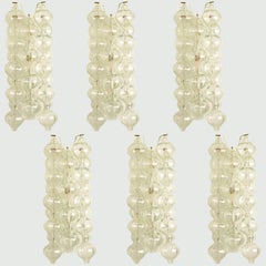 1 of the 6 Large Tulipan Wall Lamps or Sconces by J.T. Kalmar