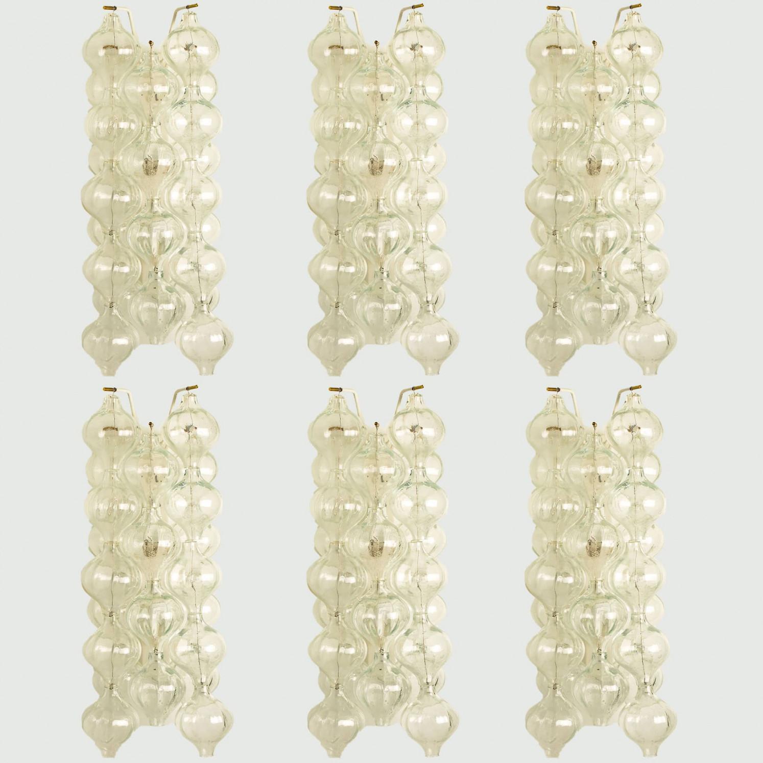 1 of the 6 Large Tulipan Wall Lamps or Sconces by J.T. Kalmar Alemán en venta