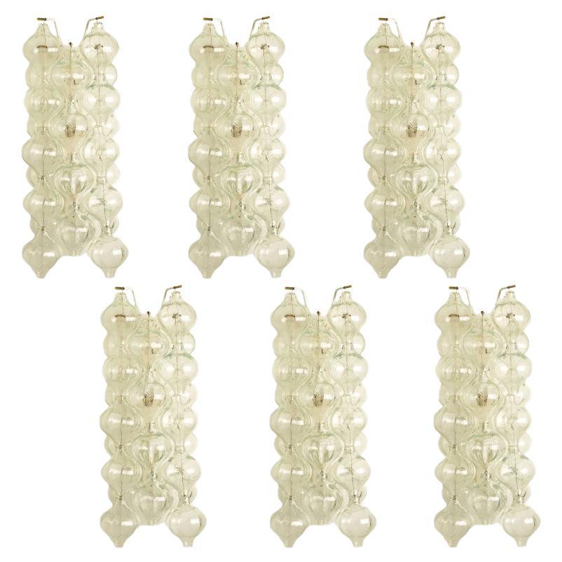 1 of the 6 Large Tulipan Wall Lamps or Sconces by J.T. Kalmar