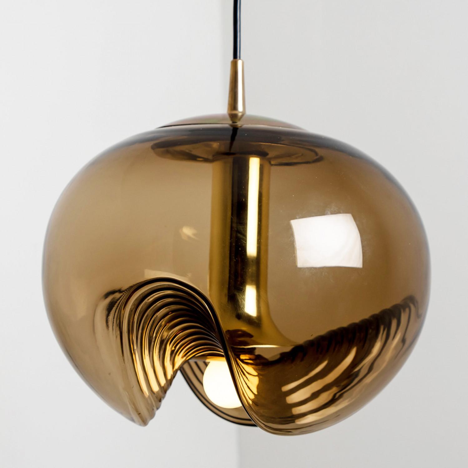 Metal 1 of the 6 Light Fixtures Koch & Lowy, 1970 For Sale