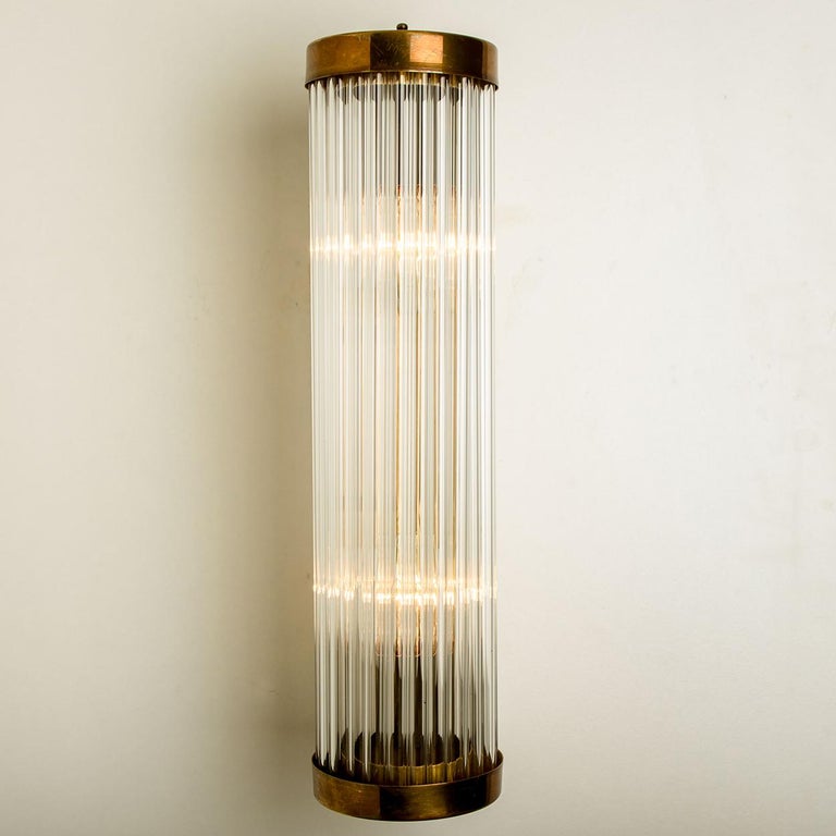 1 of the 6 Skyscraper Wall lights Art Deco Style For Sale 6
