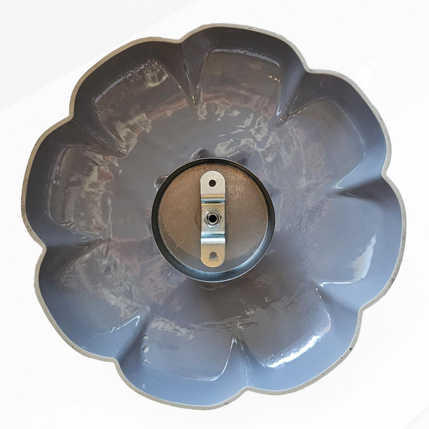 1 delle 6 lampade in ceramica gialla, Rosette di Jeanine Keizer, 1990 in vendita 4