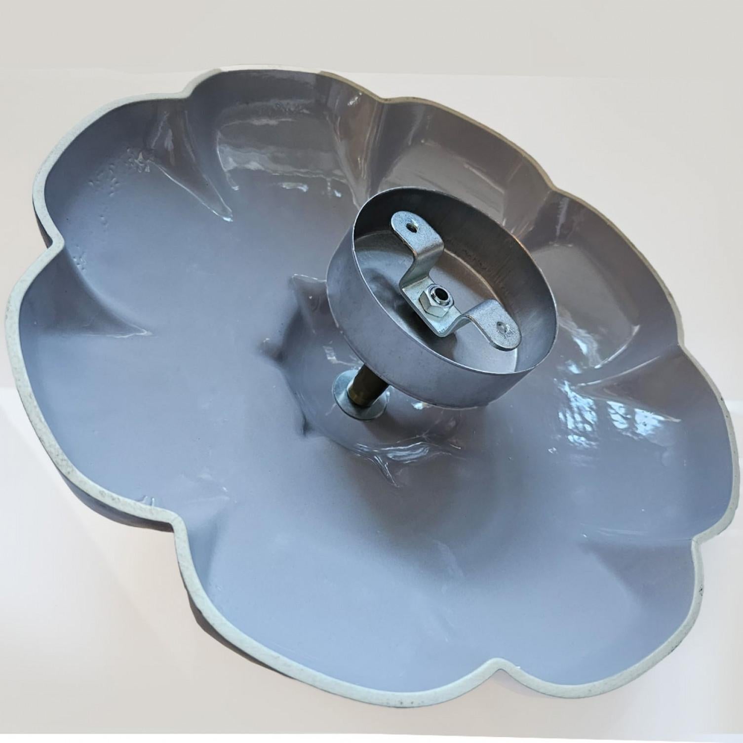 1 delle 6 lampade in ceramica gialla, Rosette di Jeanine Keizer, 1990 in vendita 6