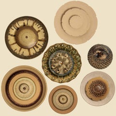 1 of the 7 Ceramic Wall Lights in the style of Axella, Denmark 1970