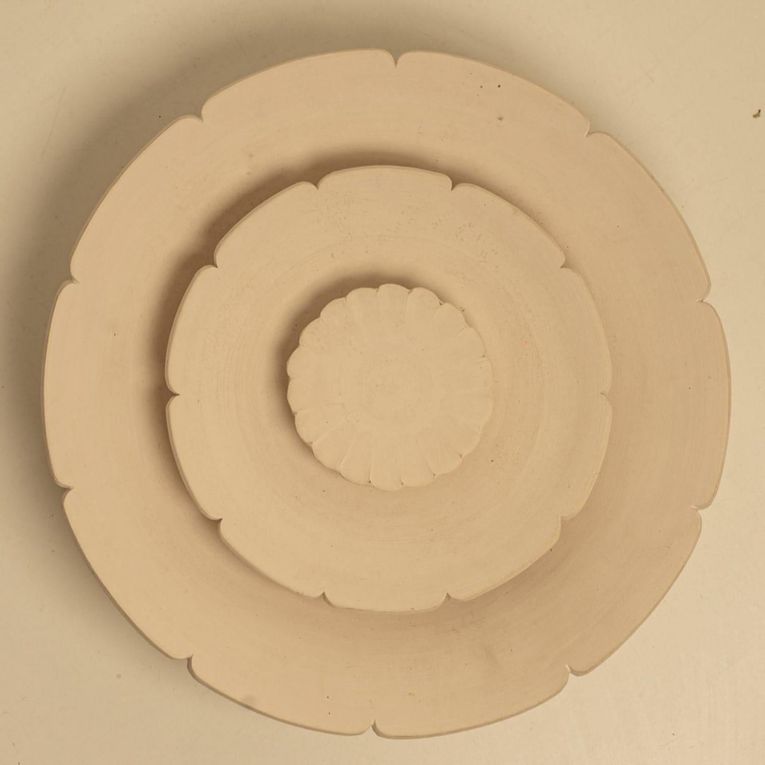 1 of the 7 Ceramic Wall Lights in the style of Axella, Denmark 1970 For Sale 2