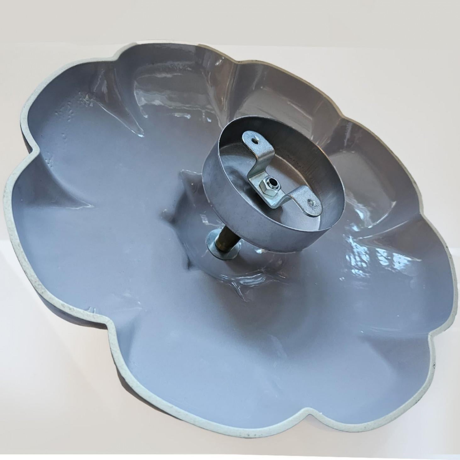 1 des 7 lampes en céramique verte, Rosettes de Jeanine Keizer, 1990 en vente 3