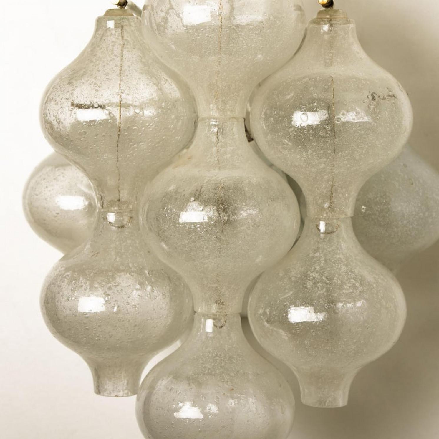 1 of the 8 of Large Tulipan Wall Lamps or Sconces by J.T. Kalmar 'H 21.2', 1960s For Sale 5