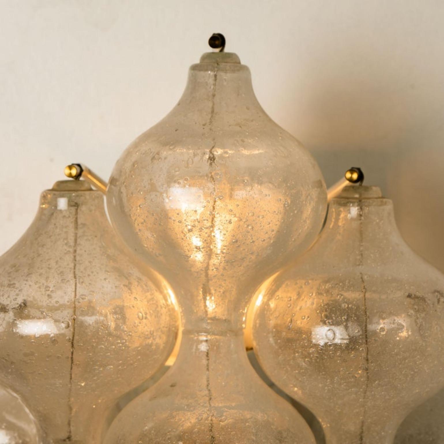 1 of the 8 of Large Tulipan Wall Lamps or Sconces by J.T. Kalmar 'H 21.2', 1960s For Sale 6