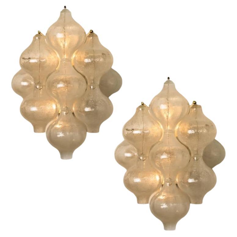 1 of the 8 of Tulipan Wall Lamps or Sconces by J.T. Kalmar 
H 21.2
, 1960s For Sale