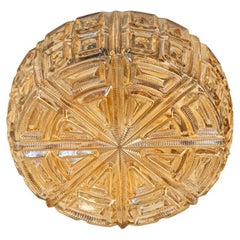 1 of the 8 Round Glass Wall Light/Flush Mount in Style of Tynell, 1960
