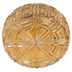 1 of the 8 Round Glass Wall Light/Flush Mount in Style of Tynell, 1960