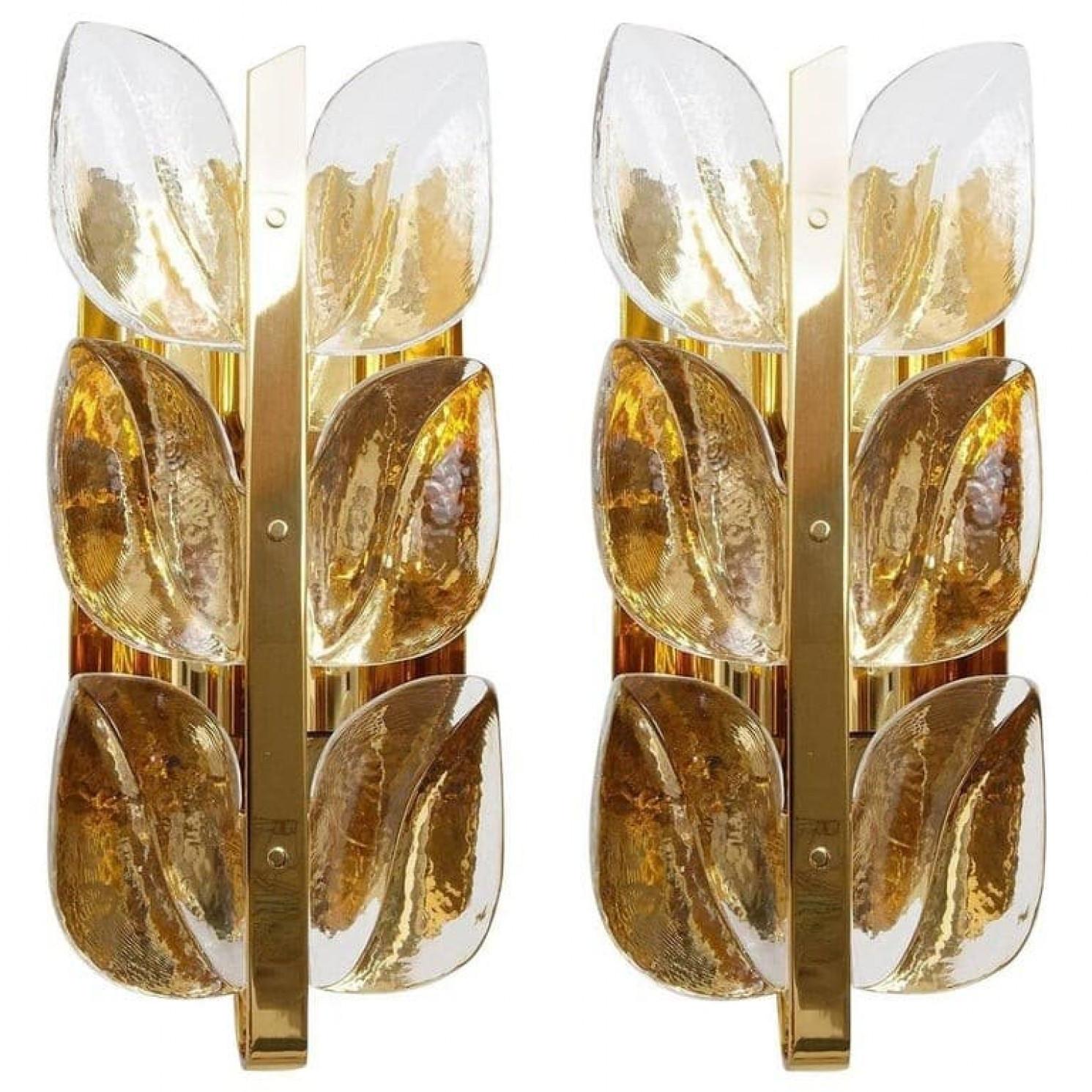 Austrian 1 of the 8 Wall Lights Model 