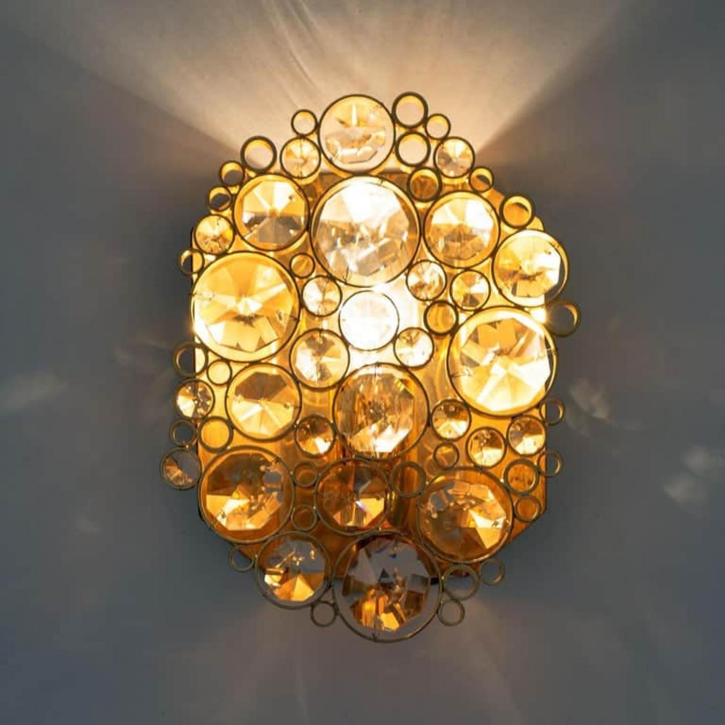 1 of the several Modernist Wall Sconces Designed by Palwa in vendita 8