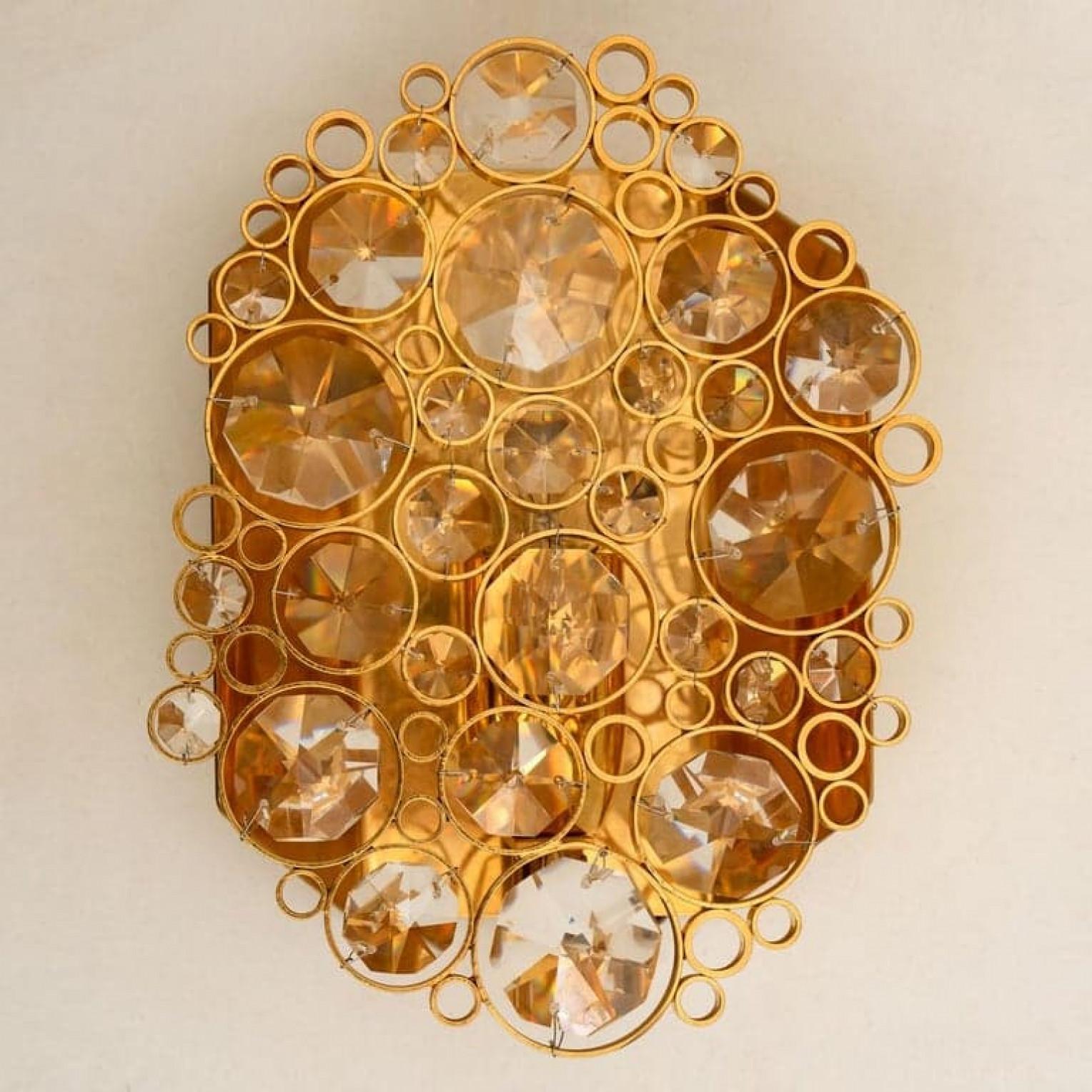 Austriaco 1 of the several Modernist Wall Sconces Designed by Palwa in vendita