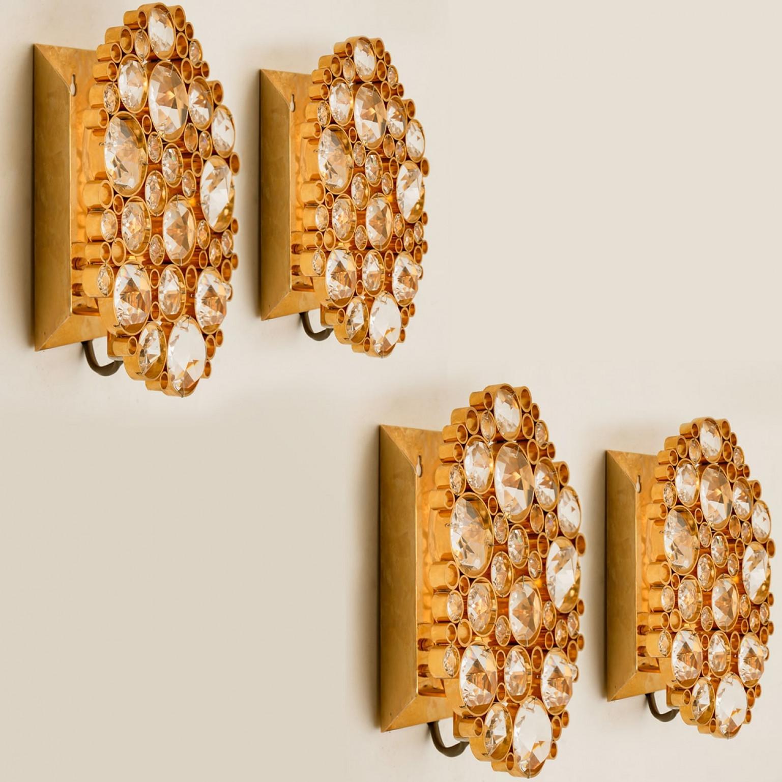 Placcato 1 of the several Modernist Wall Sconces Designed by Palwa in vendita