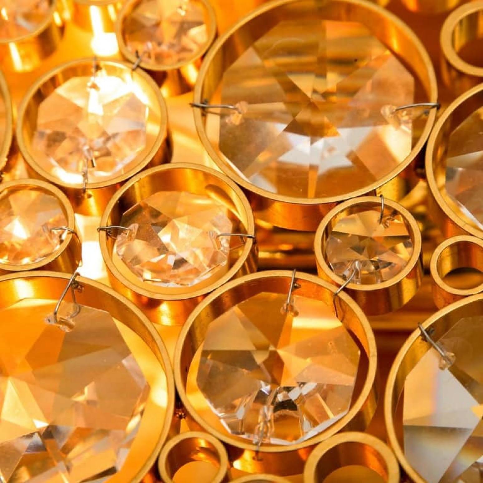 1 of the several Modernist Wall Sconces Designed by Palwa In condizioni buone in vendita a Rijssen, NL