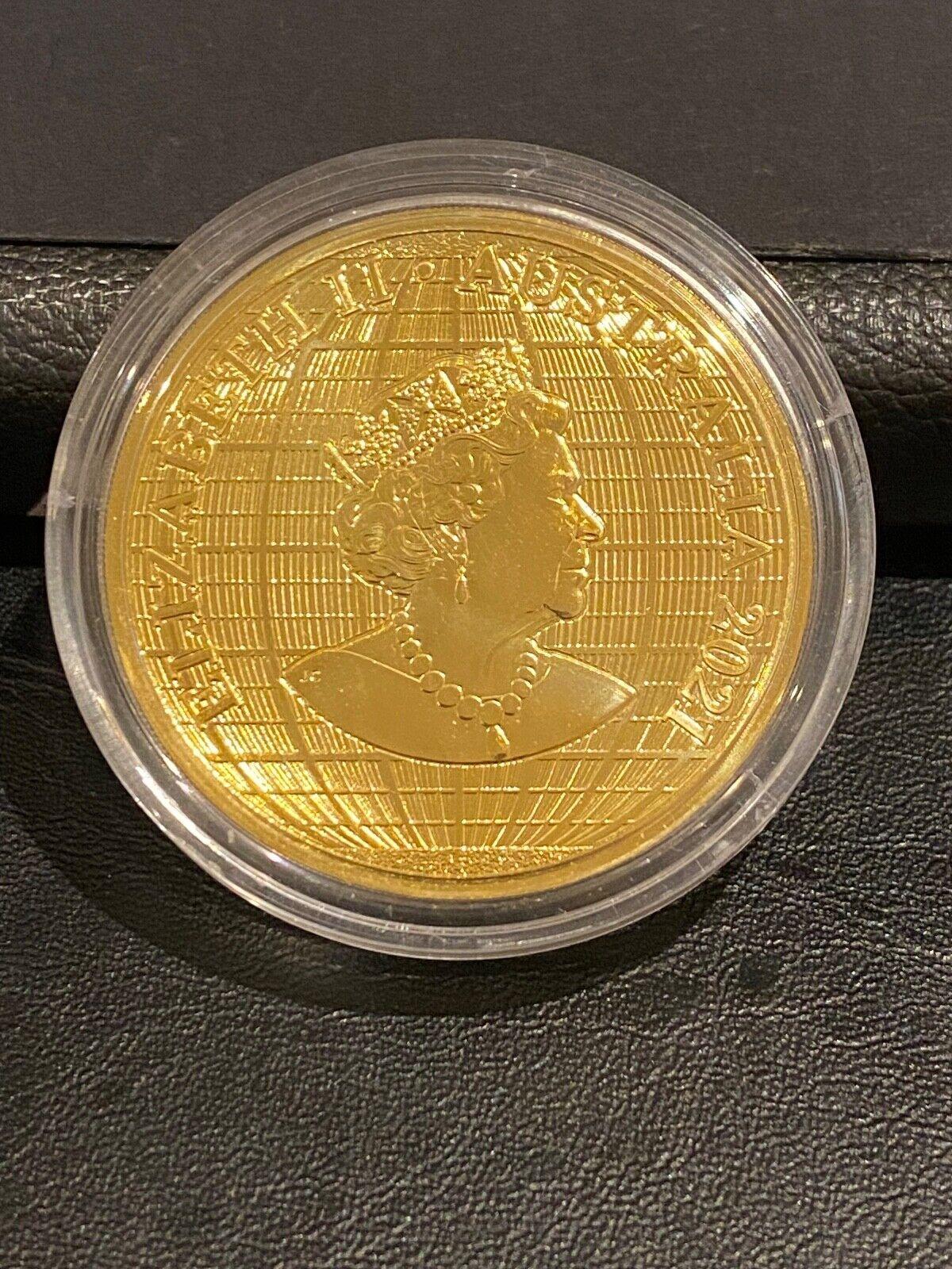 1 Ounce OZ 9999 Gold $100 Australienische „Beneath Southern Skies“ Unförmige Münze für Damen oder Herren
