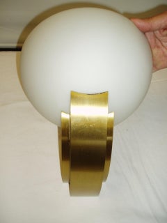 1 pair of Art Déco wall lights by Jean Perzel. France 1930s. Signed.