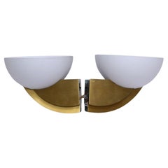 1 pair of Art Déco wall lights by Jean Perzel. France 1930s. Signed.