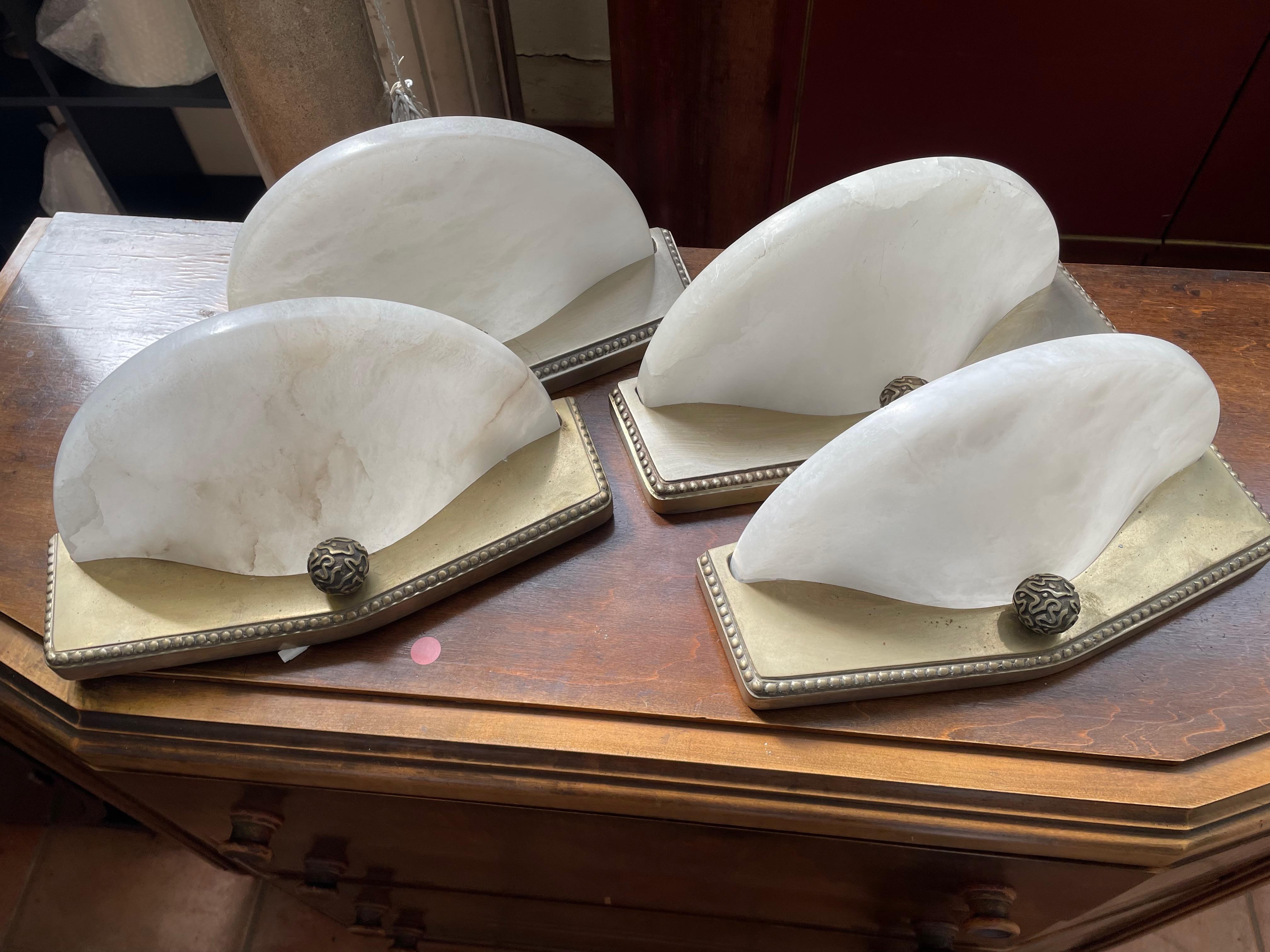 1 Pair of Art Déco Wall lamps 4