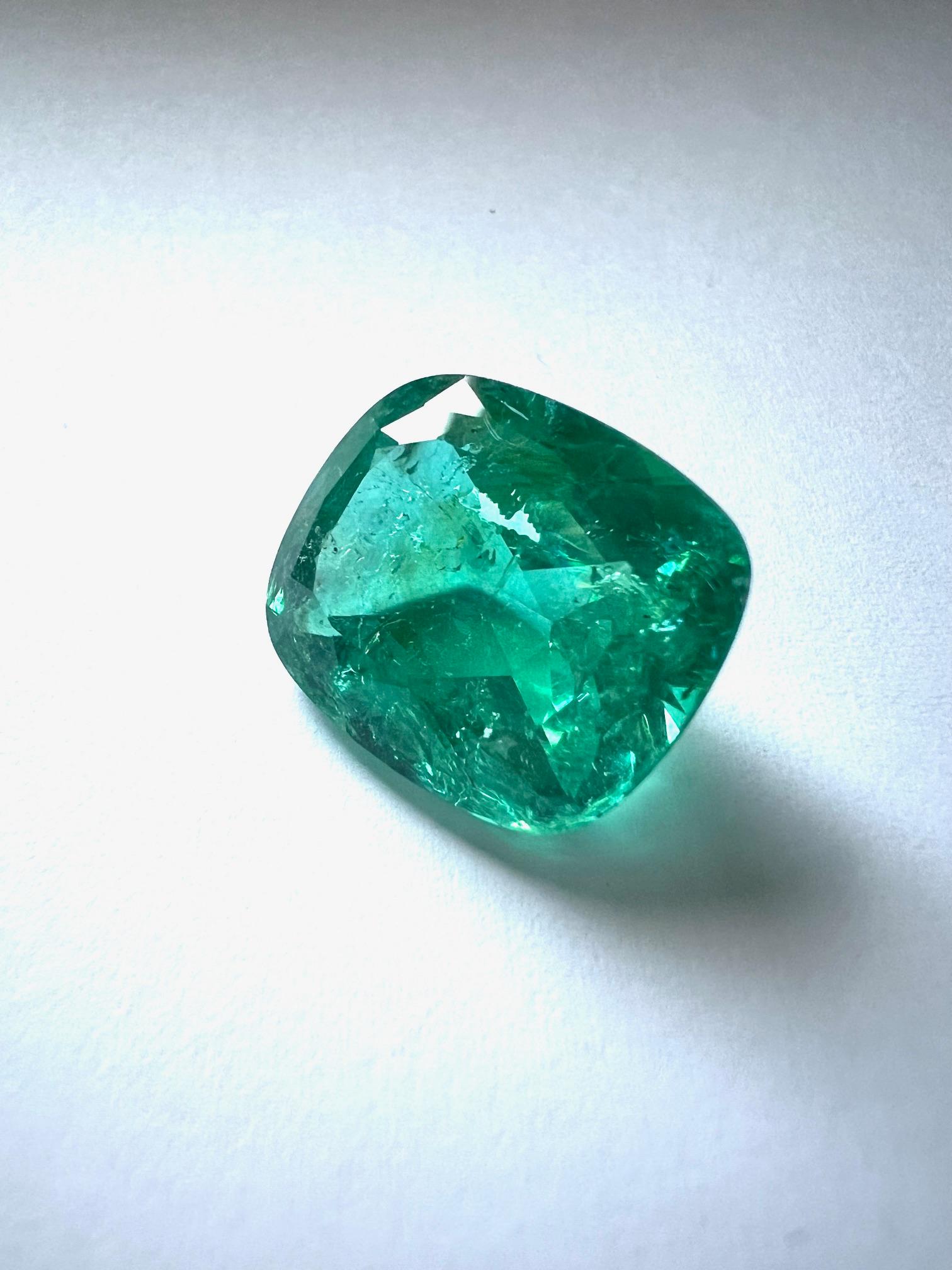 Taille coussin 1 tourmaline Paraiba en forme de coussin de 19,16 c. en vente
