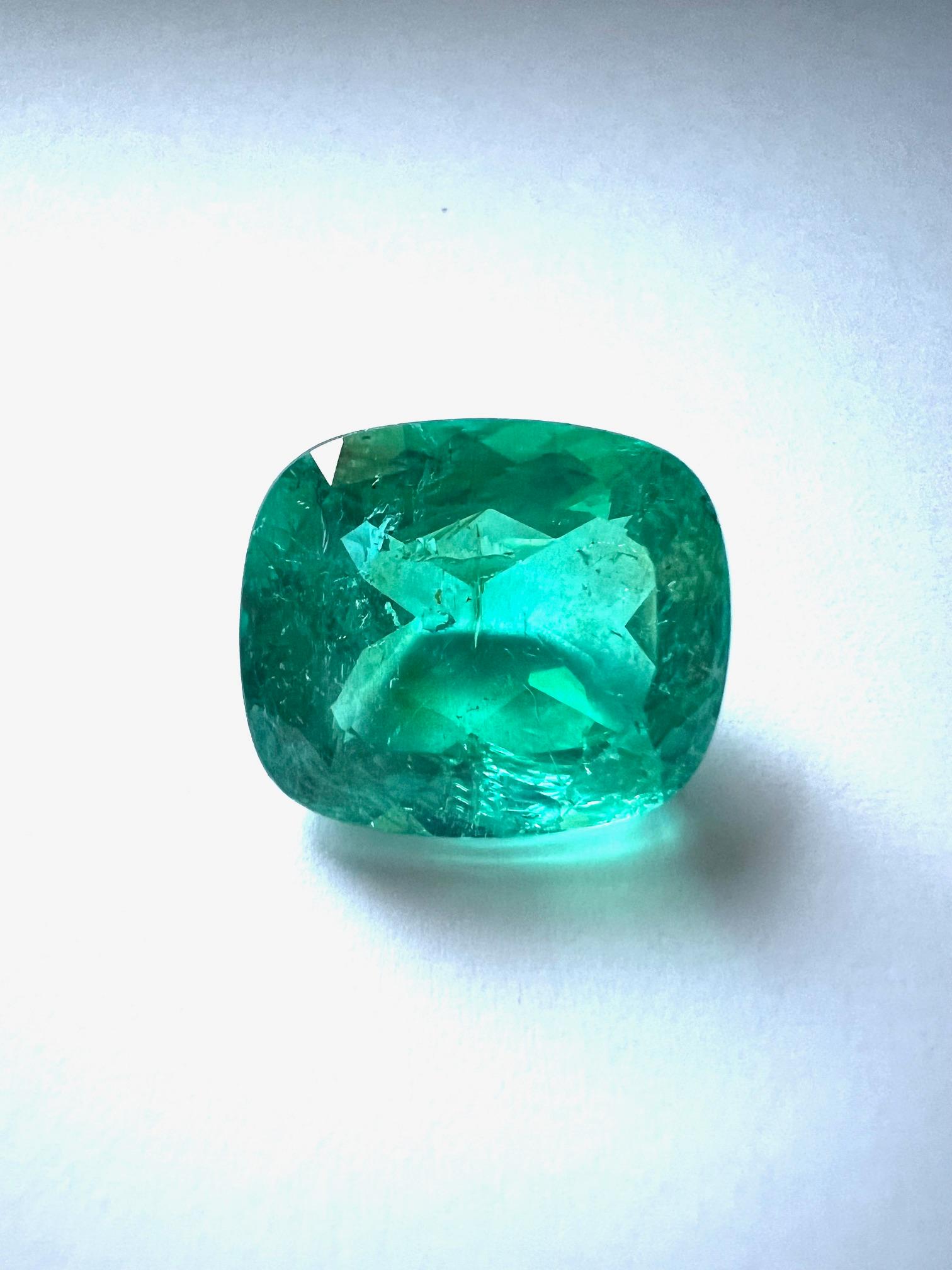 1 tourmaline Paraiba en forme de coussin de 19,16 c. Neuf - En vente à Idar-Oberstein, DE