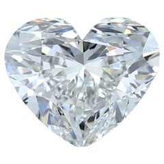 1 Stück schillernder Herz-Brillant-Diamant mit 1,00 Karat