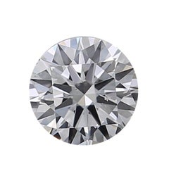 1 carat de diamant naturel, 0,21 carat, rond, D  sans couleur , SI1, certificat GIA