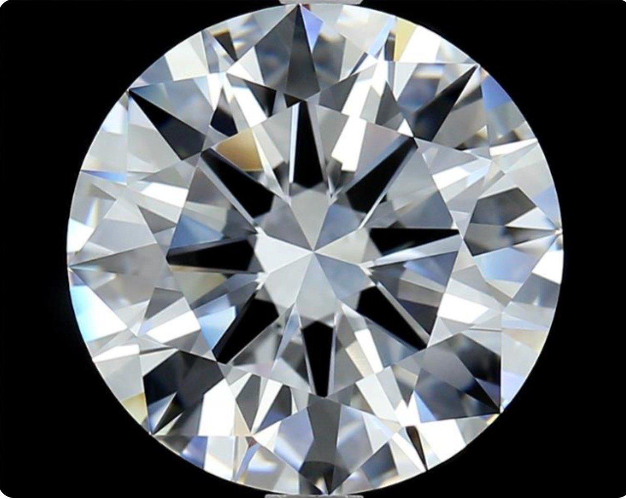 1 Stck natrlicher Diamant, 0,29 Karat, rund, H, VVS2, GIA-Zertifikat im Angebot 5