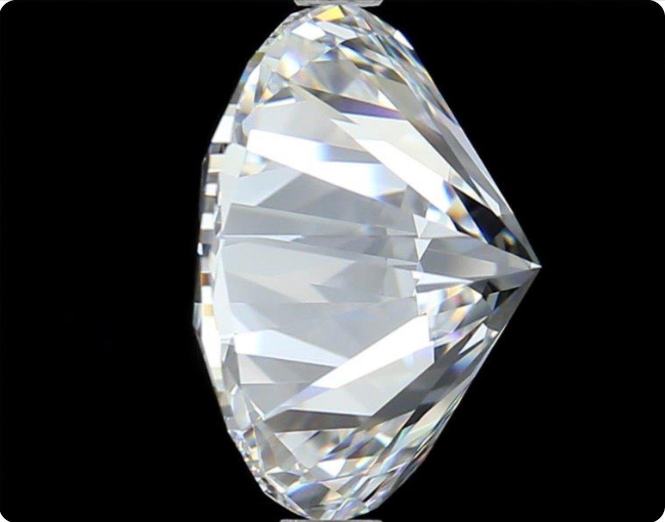 1 Stck natrlicher Diamant, 0,29 Karat, rund, H, VVS2, GIA-Zertifikat im Angebot 1