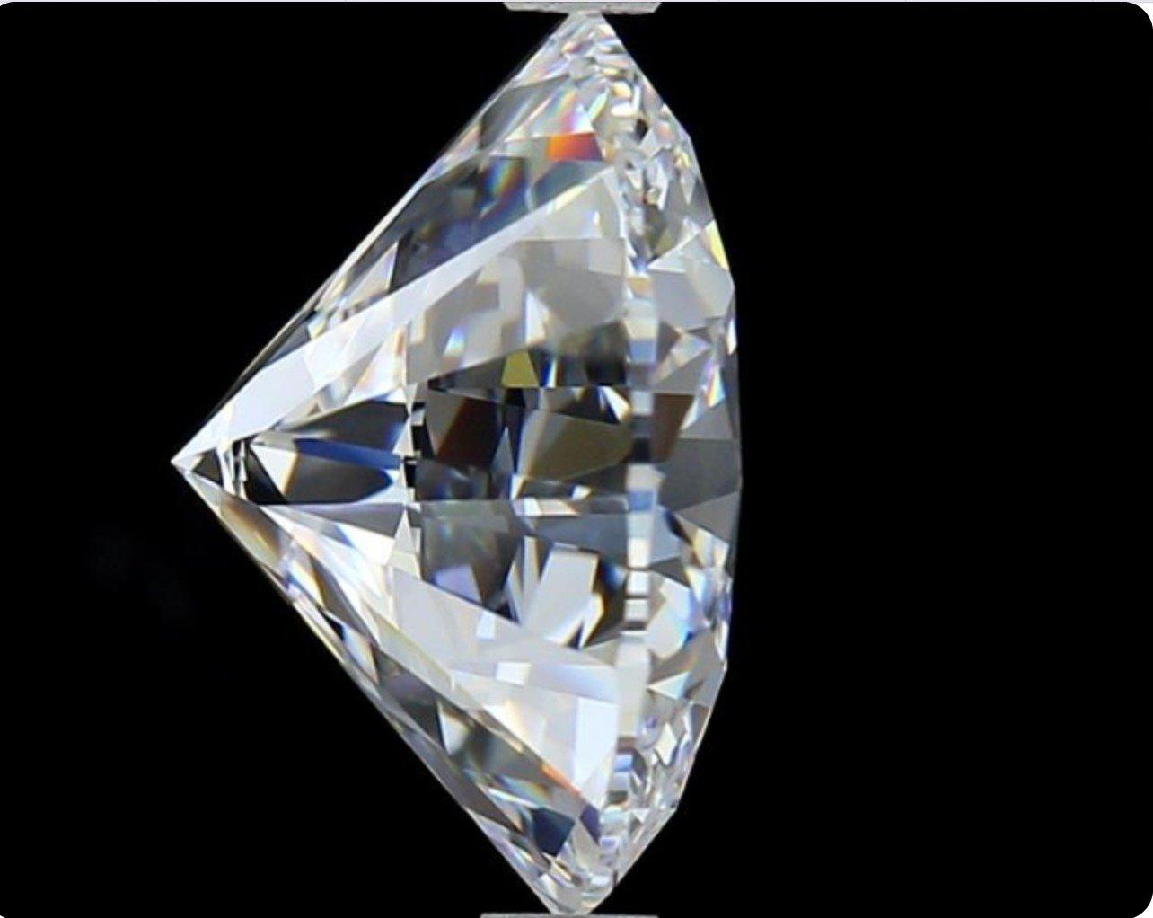 1 carat de diamant naturel, 0,29 carat, rond, H, VVS2, certificat GIA en vente 2