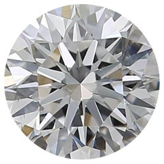 1 carat de diamant naturel - 0,41 carat - rond - I - Certificat GIA