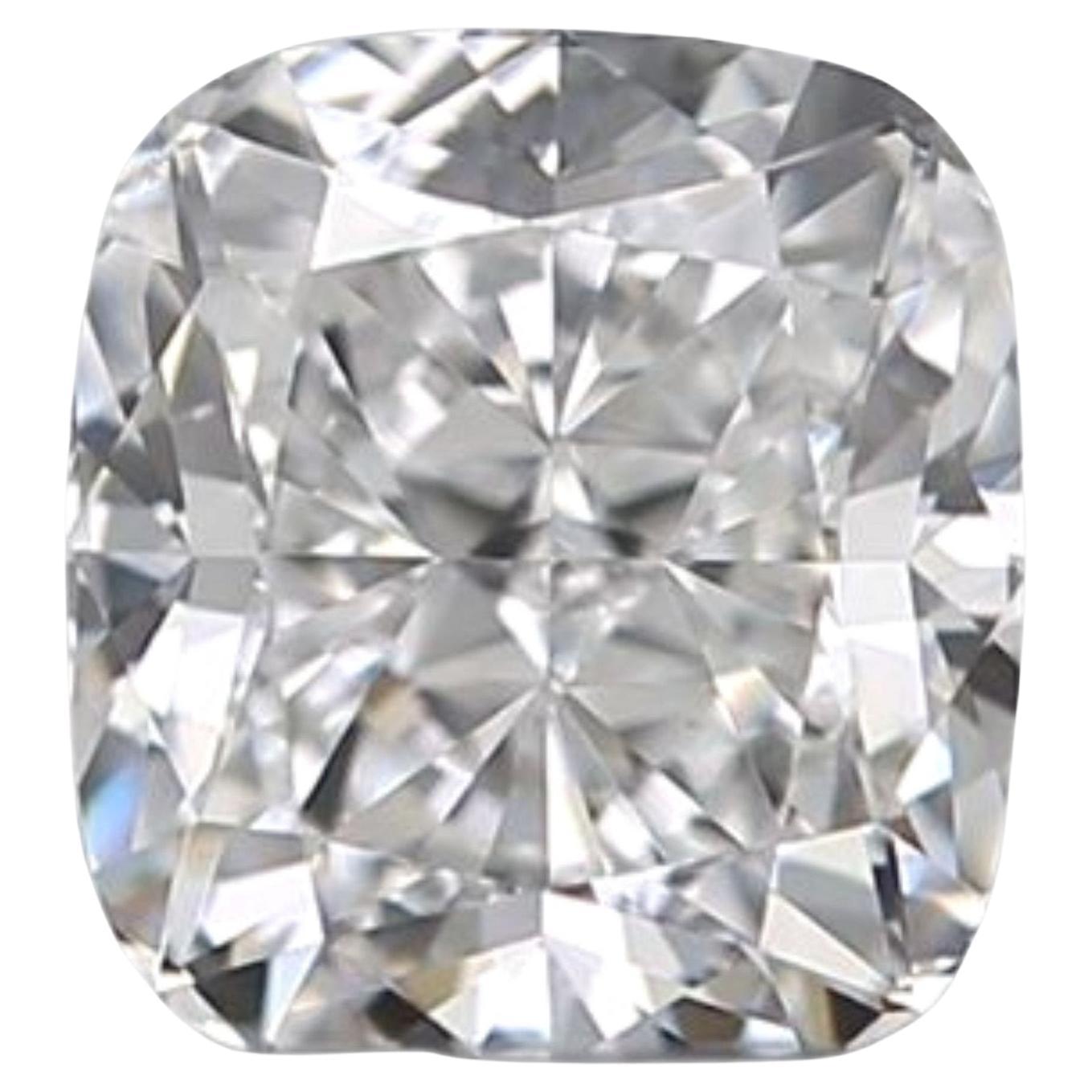 1 Pc Natural Diamond, 0.42 Ct, Cushion, E, VS1, GIA Certificate For Sale