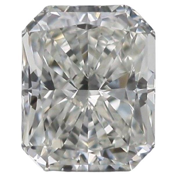 1 pc Natural Diamond - 0.50 ct - Radiant - I - VS1- GIA Certificate For Sale
