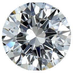 1 Pc Natural Diamond, 0.50 Ct, Round, D 
Colourless
, VS2, IGI Certificate