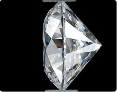 1 Pc Natural Diamond, 0.52 Ct, Round, E, VS2, GIA Certificate
