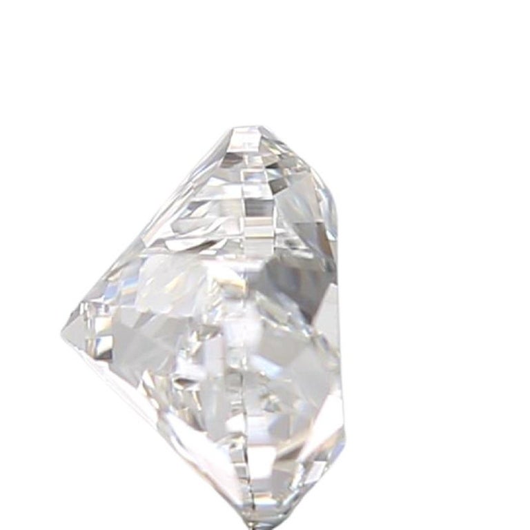 1 Pc Natural Diamond 0.53 Ct Heart D IF, IGI Certificate In New Condition For Sale In רמת גן, IL