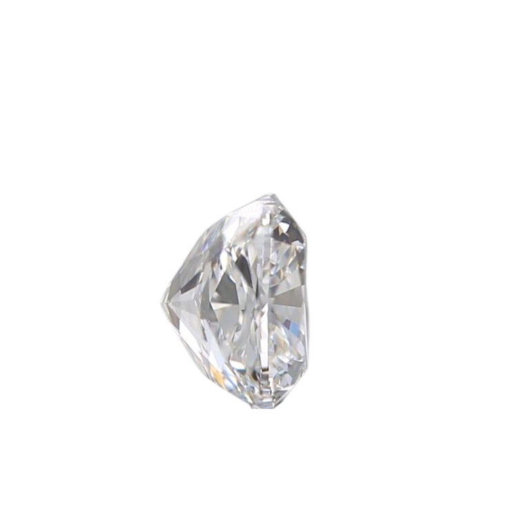 1 Pc Natural Diamond - 0.54 Ct - Cushion - D 'Colorless' - If 'Flawless', IGGI In New Condition In רמת גן, IL