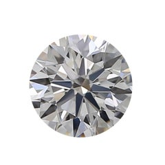1 pc Natural Diamond - 0.59 ct - Round, Brilliant - I - VVS1- GIA Certificate