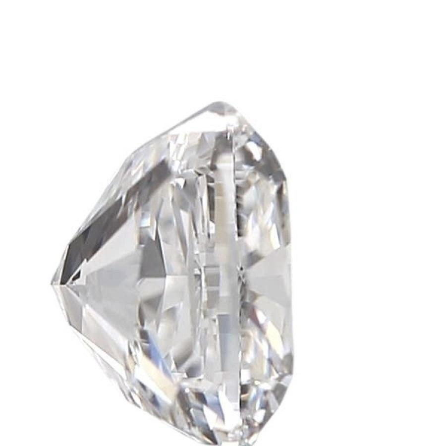 1 Pc Natural Diamond 0.70 Carat Cushion D IF, IGI Certificate In New Condition In רמת גן, IL