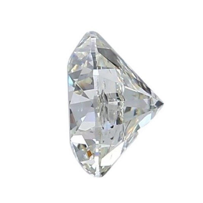 1 pc Natural Diamond - 0.70 ct - Round - I - SI2- IGI Certificate In New Condition For Sale In רמת גן, IL